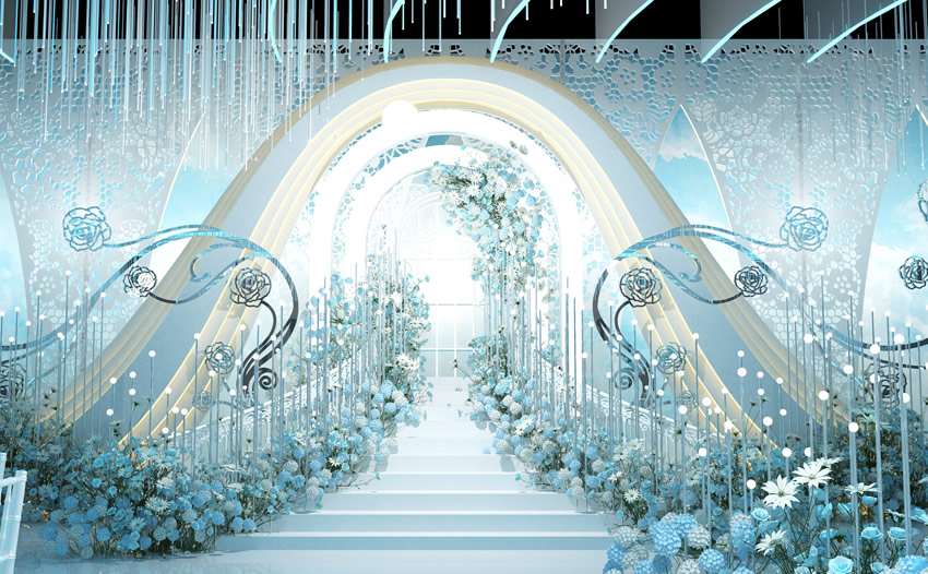 康定釡香烙馍村水晶厅效果展示